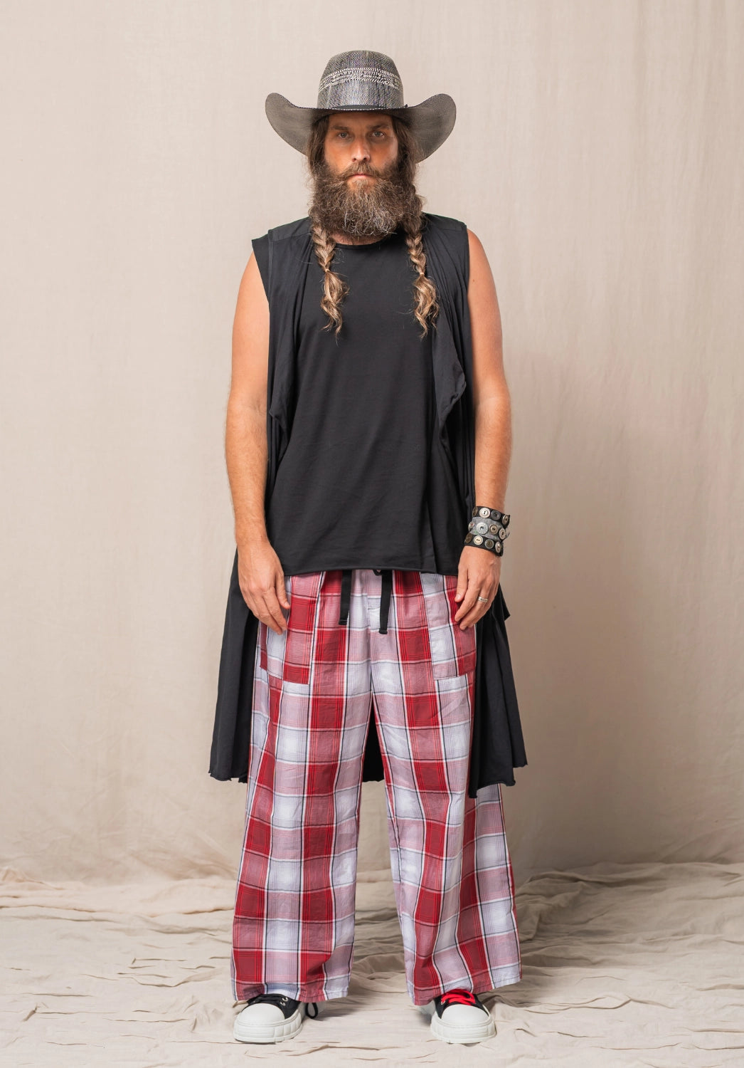 unisex plaid pants made for australian summer