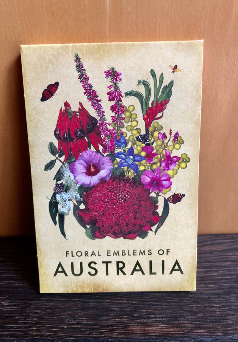 Floral Emblems of Australia Notepad Australian Made Notepads
