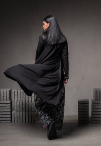 women's black wool jacket, woolen coats for women, woman clothing store