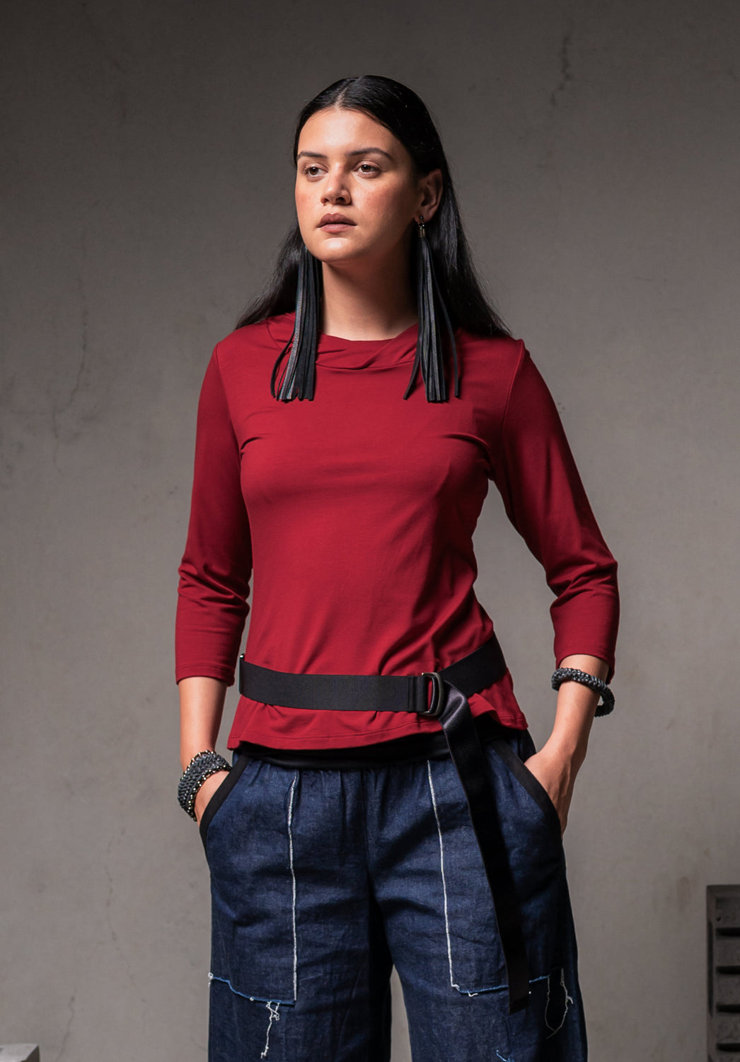 vegan belts australia, black material belt