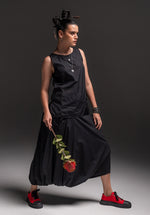 The Levitate Skirt Black Japanese Cotton