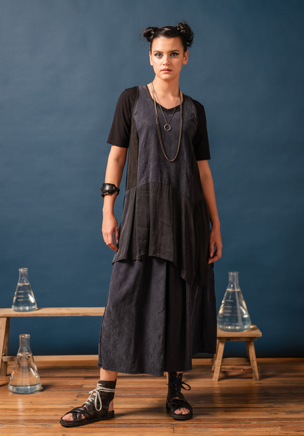 Viola tee black bamboo