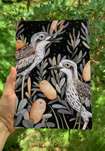 Bush Stone Curlew Notebook - A5 blank