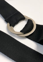 australian made cotton webbing, black belts online