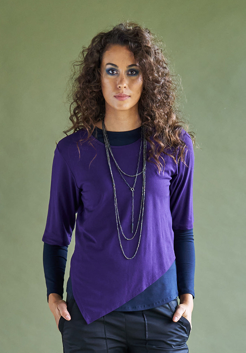 bamboo clothing australia, purple top online