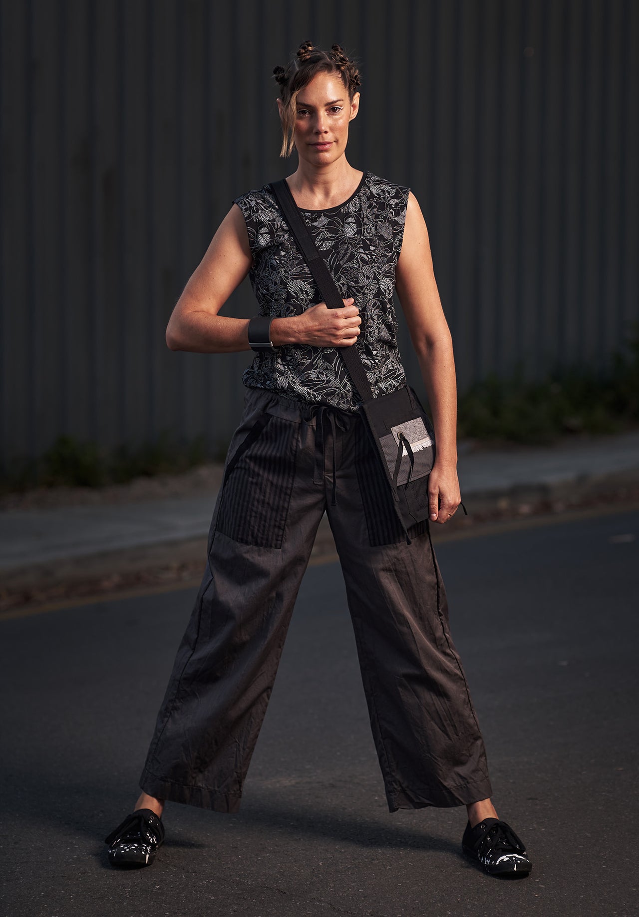 ethical clothing online, sustainable fashion online, sustainable fashion designer, australian fashion designer, printed singlets australia, womens singlets australia