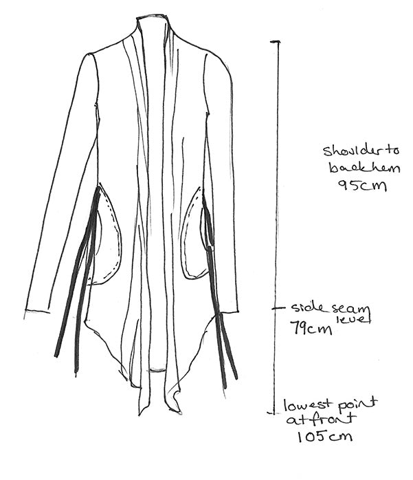 Elixir Cardi Spirulina merino wool