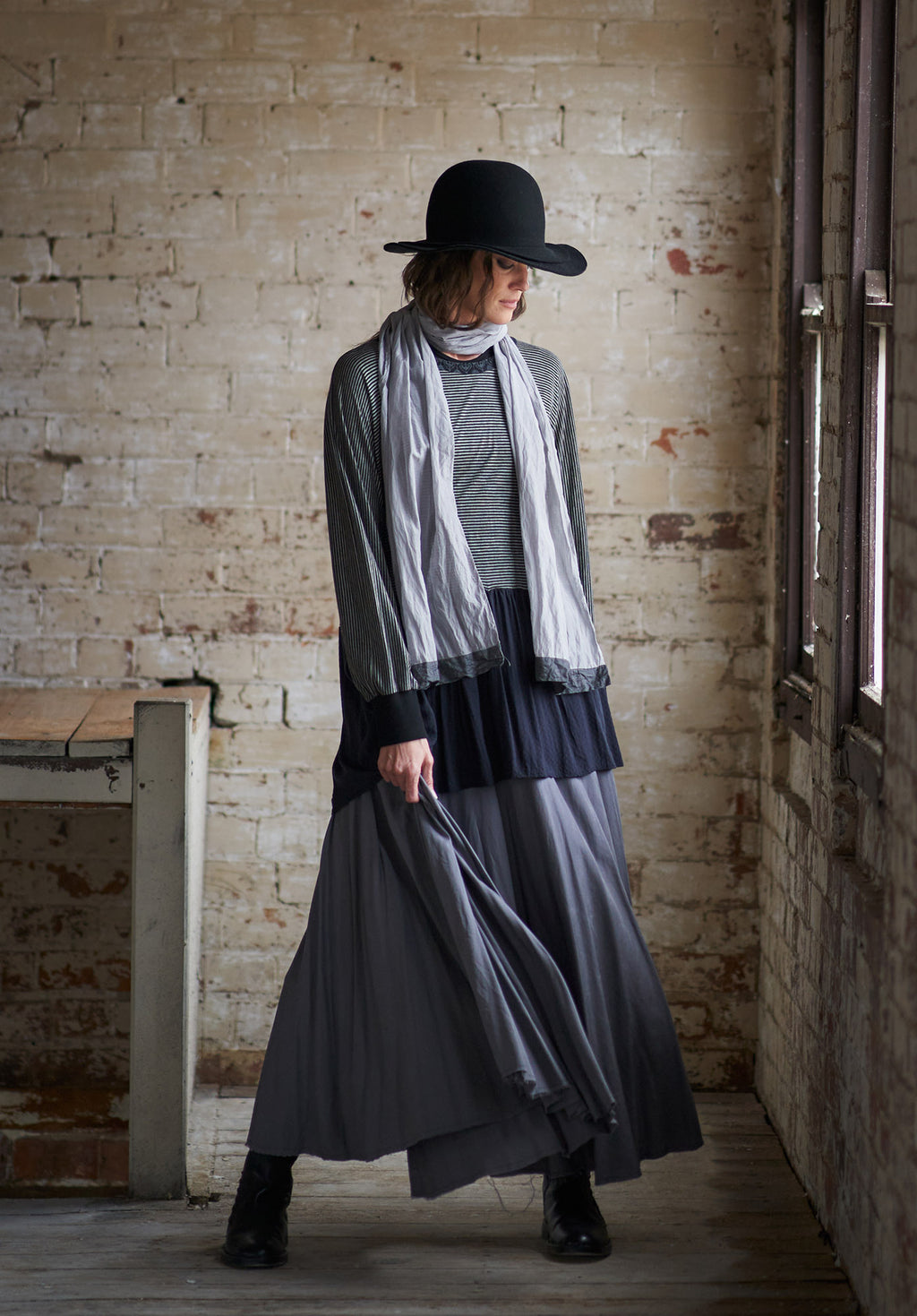 long tencel skirt, australian made clothes, maxi skirts 