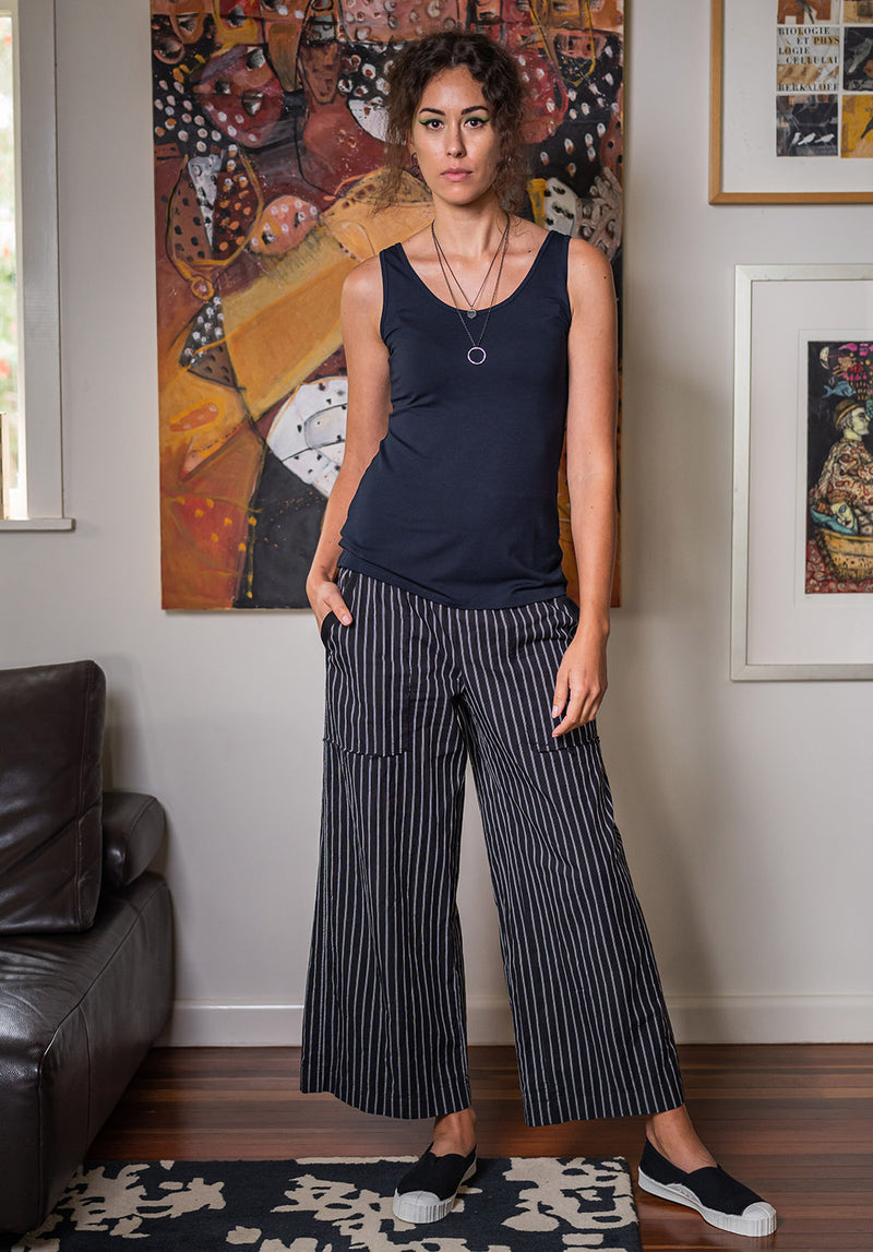 striped trousers australia, womens pants online,  ethical clothes