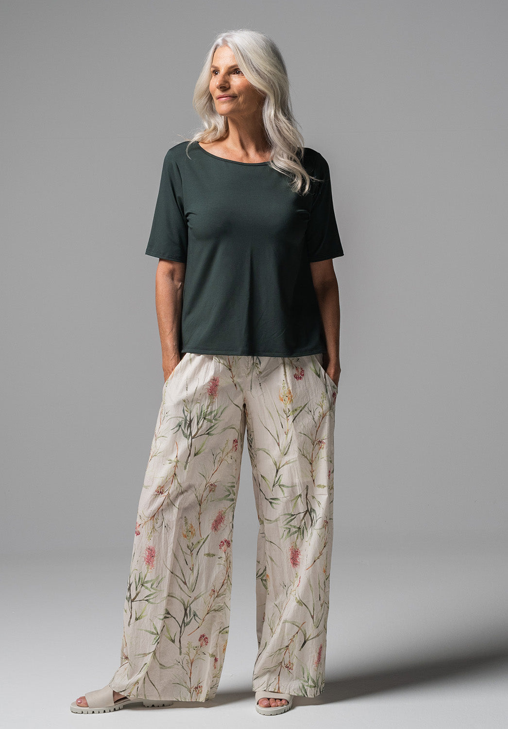 wide leg pants, womens designer clothing, cotton clothes