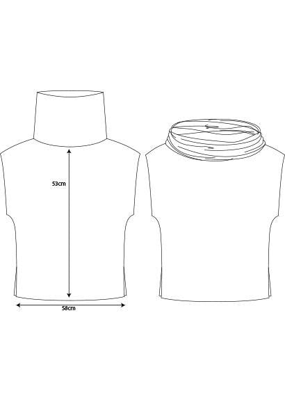 Spinner top spirulina merino