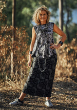 printed bamboo skirt, Australian made skirts online