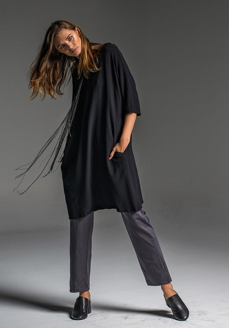 The Avril Dress... New style, new way to use Viscose crepe.