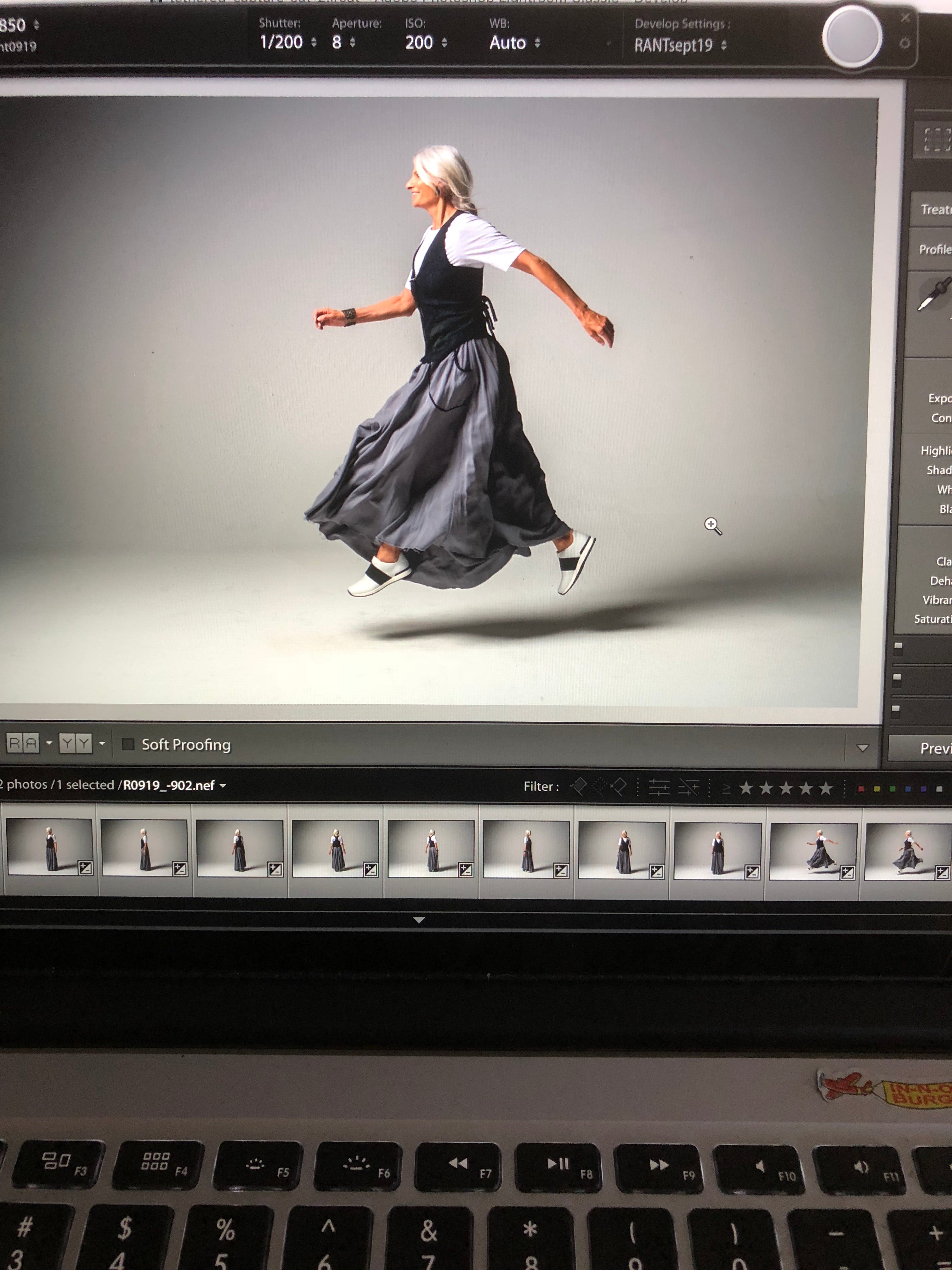 Scene Style Rant Layout Behind the Scenes- RANT photo shoot for 'Fade to Grey'
