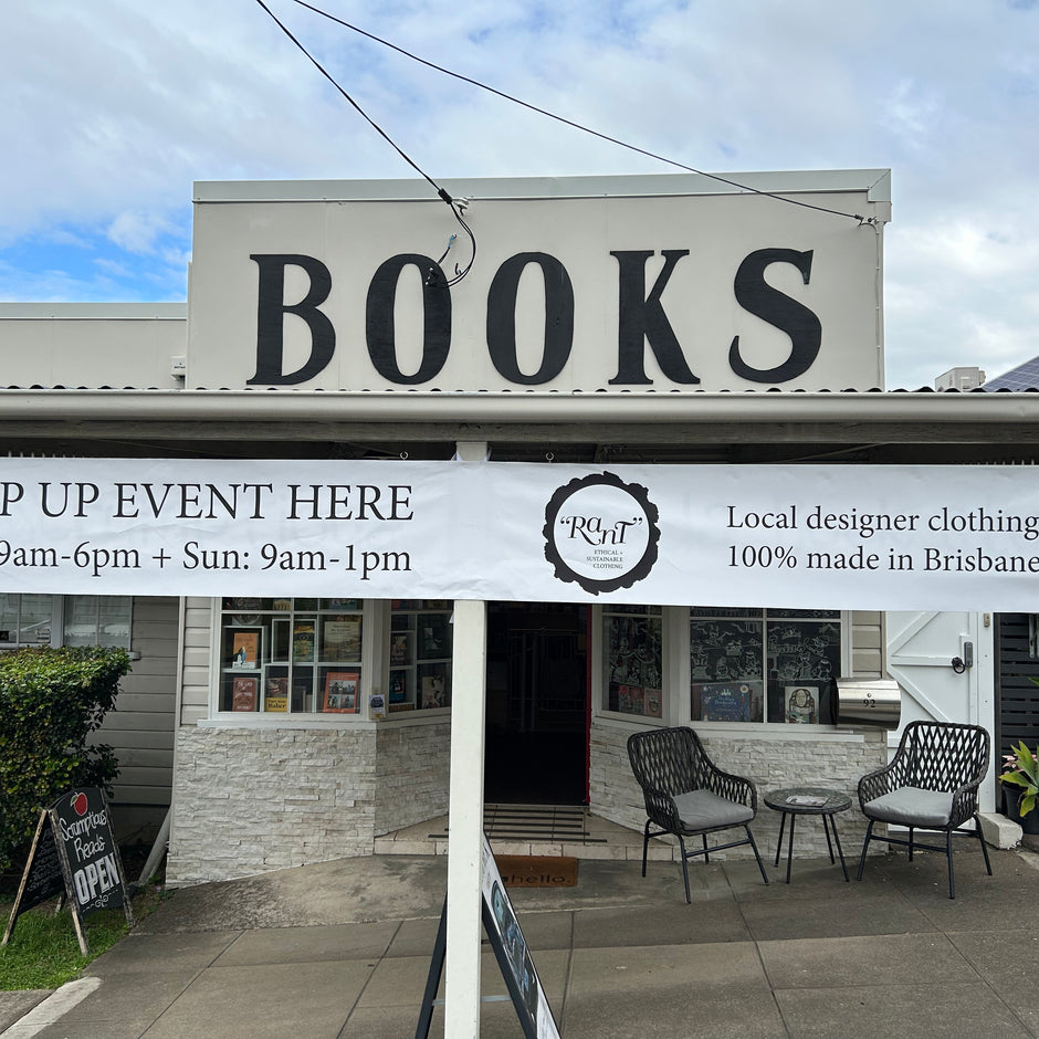brisbane clothing designer, australian made clothes, pop up shop