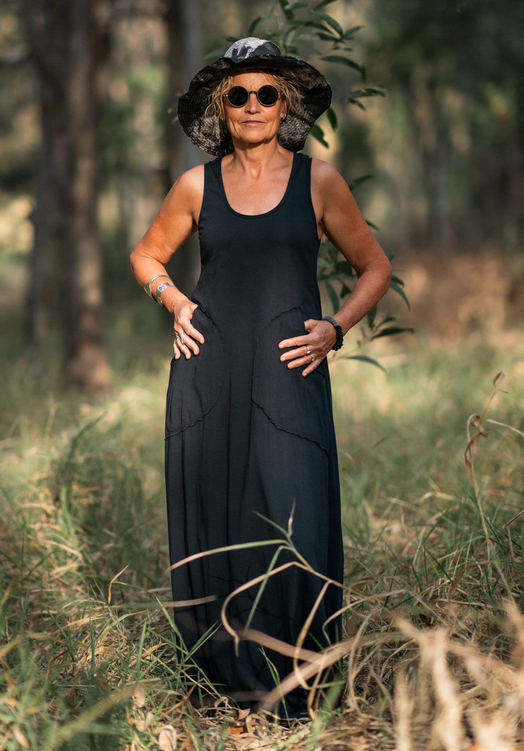 Abby maxi dress black | Organic Cotton Dresses | Australian Made Abby maxi dress black | Organic Cotton Dresses | Australian Made