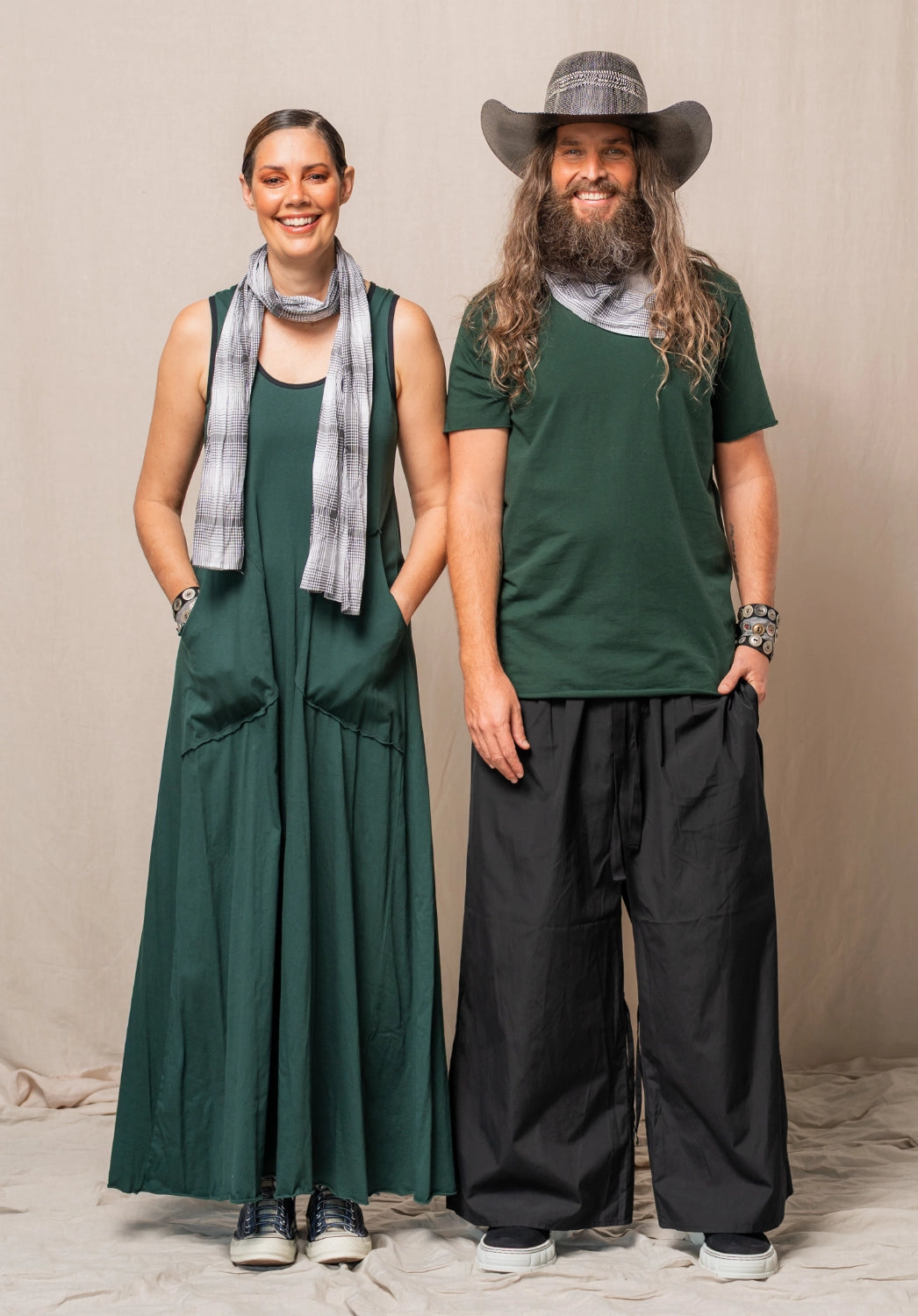 Ada pant black supima cotton