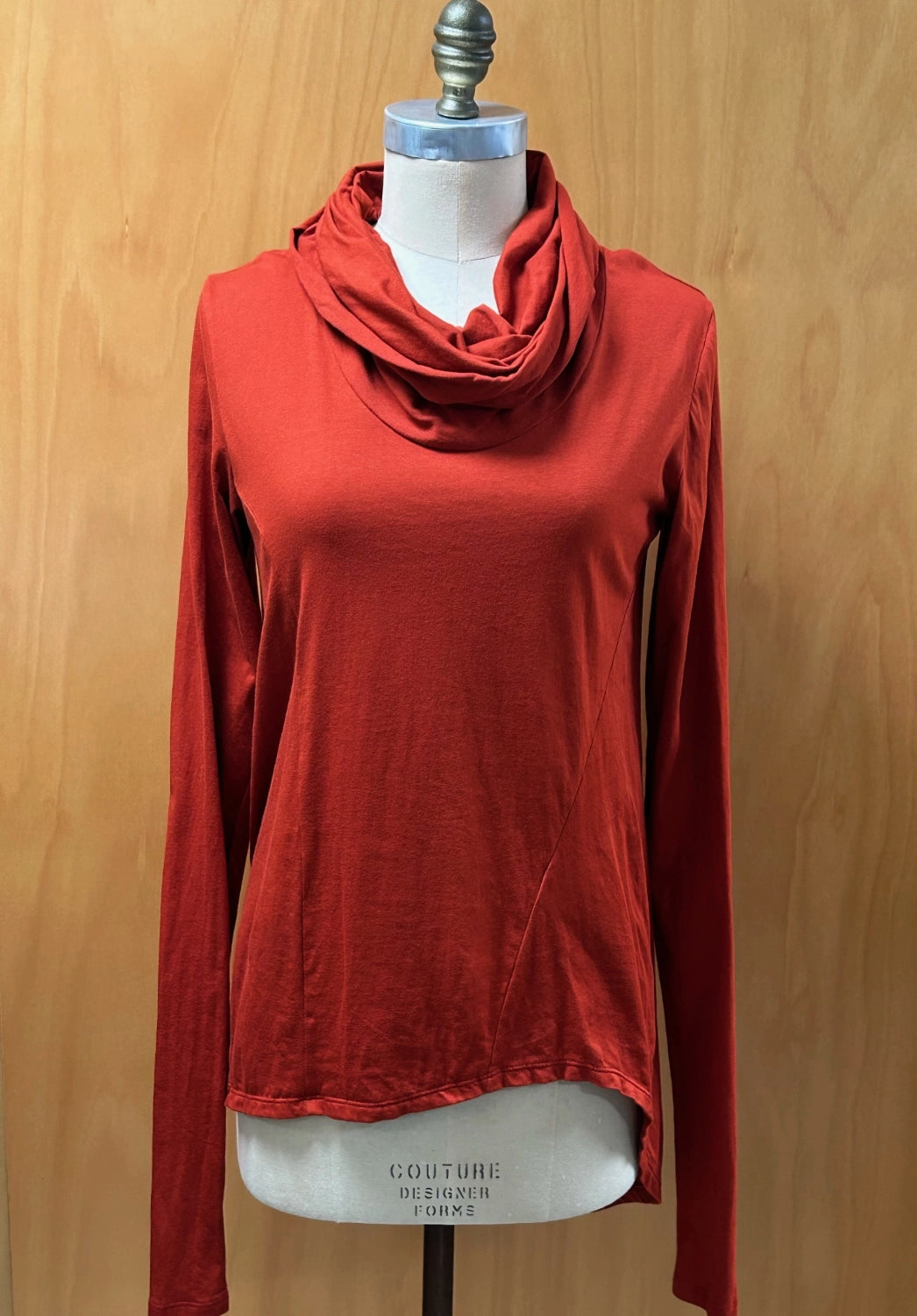 Almeda top burnt orange