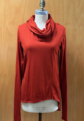 Almeda top burnt orange