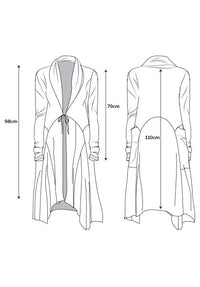 Annabel coat juniper organic cotton