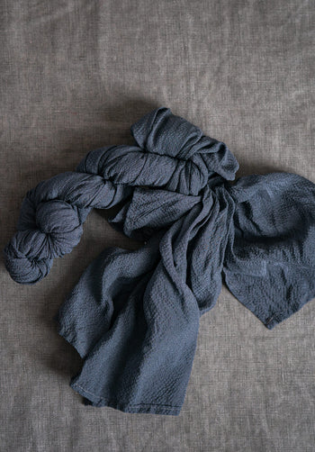 Ashen Silk Scarf