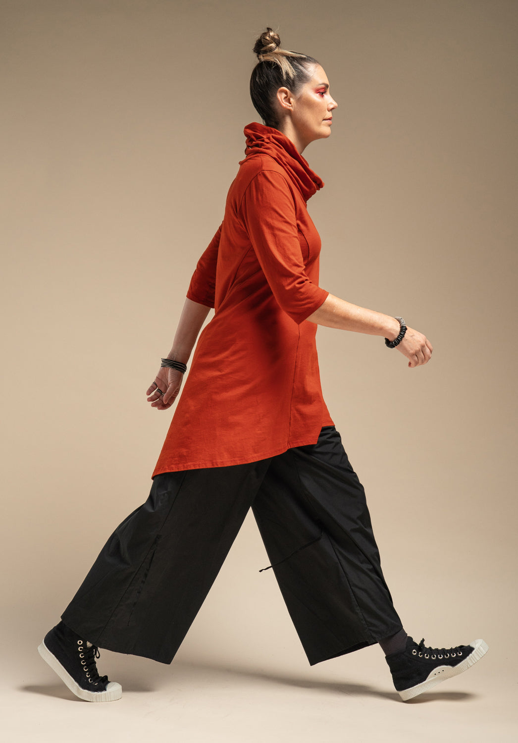 Ada pant black supima cotton