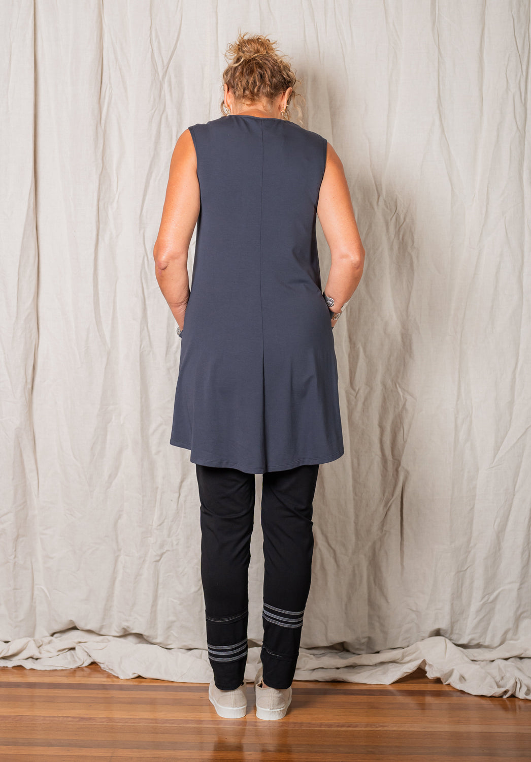 Nancy dress storm bamboo