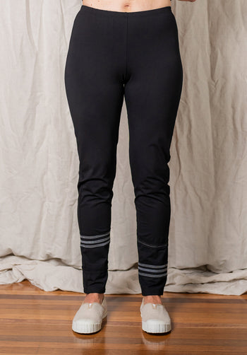Benita knit pants black bamboo