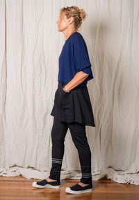 Benita knit pants black bamboo