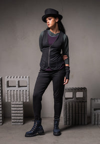 Wool Nellie pant black