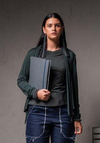 A4 Eco Denim Journal - Blank