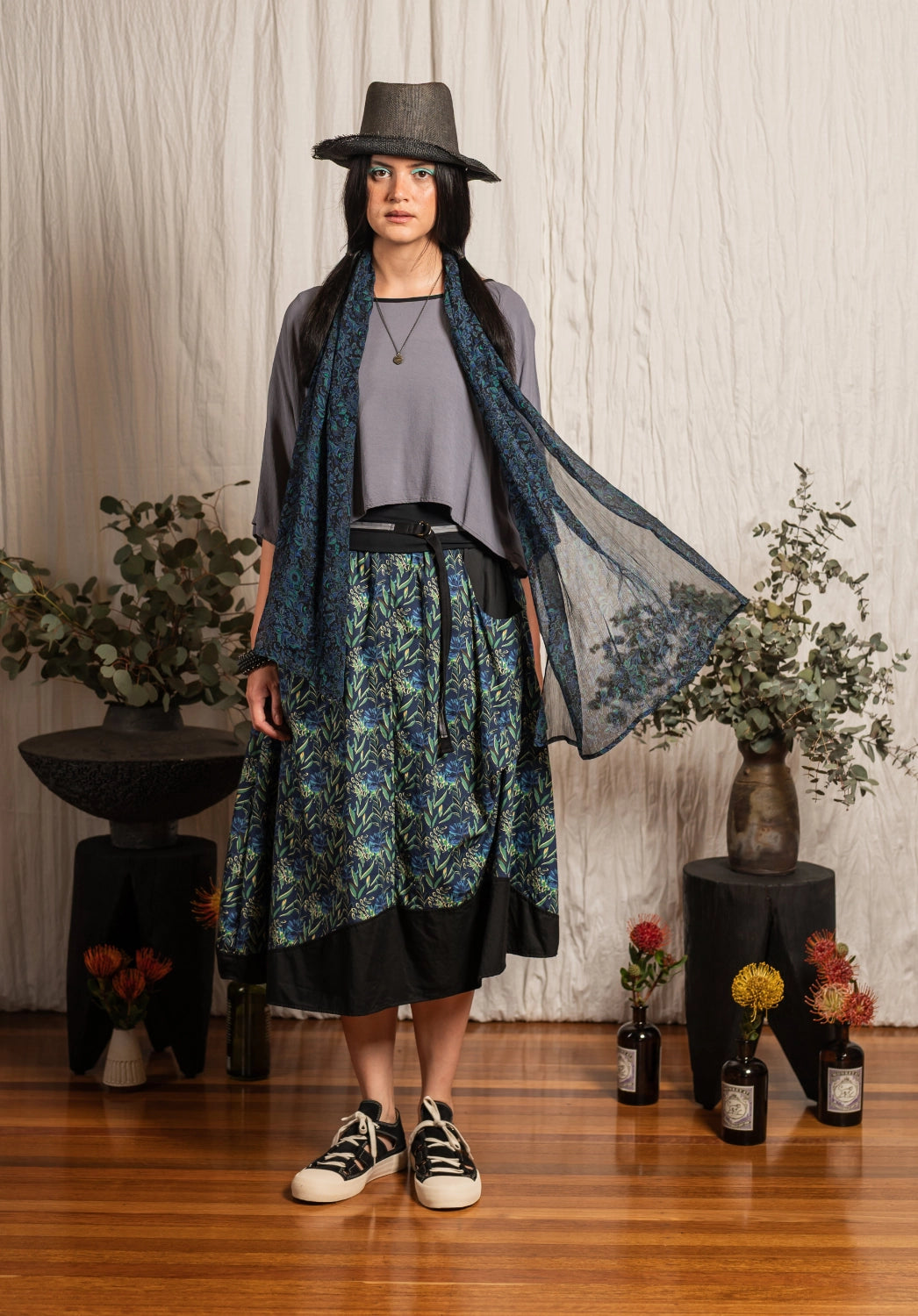 Night Lotus Scarf
