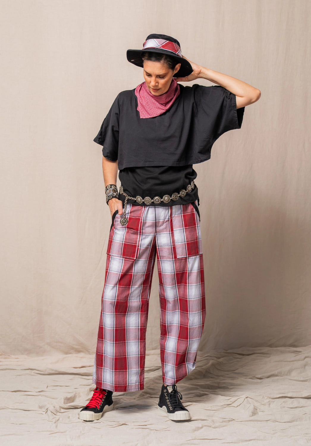 Japanese cotton womens pants, 100% australian designed and made