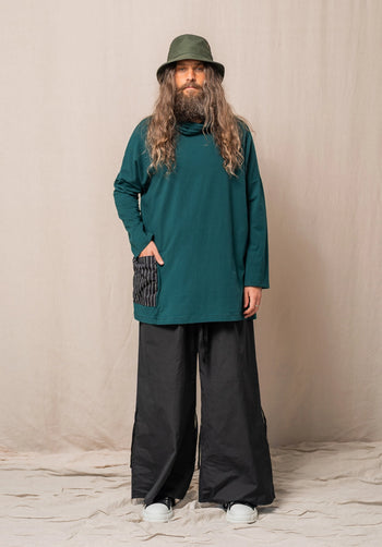 Ada pant black supima cotton