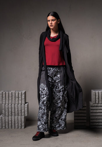 wide leg womens dress pants, lady clothes, cotton pant australia