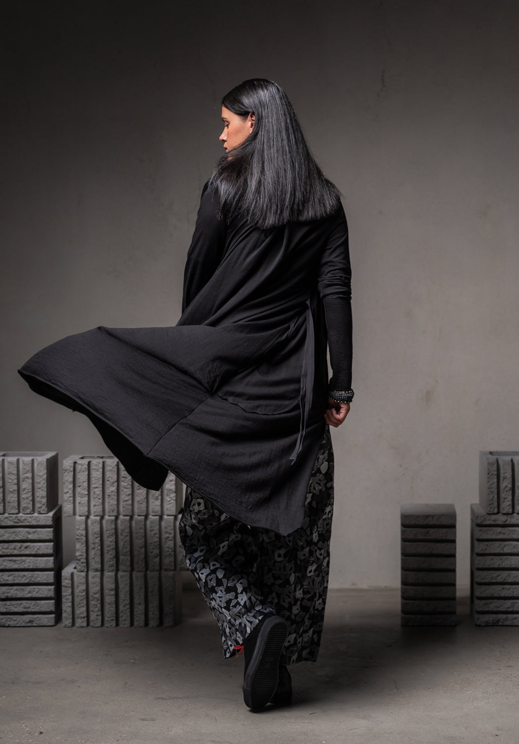 women's black wool jacket, woolen coats for women, woman clothing store