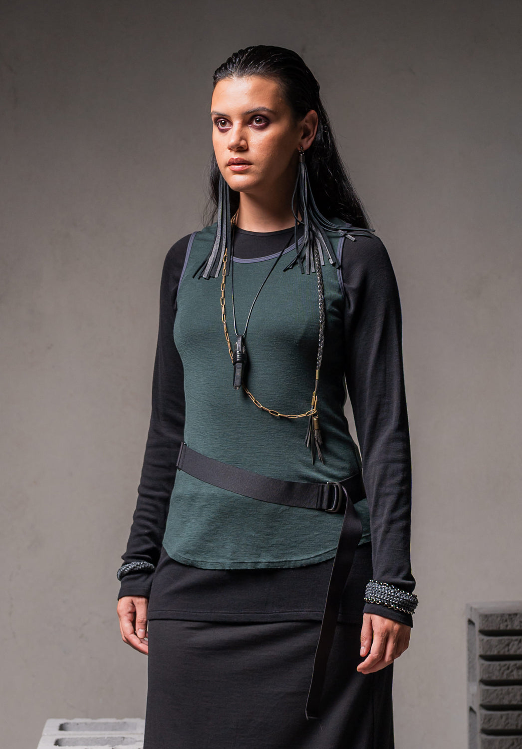 black fabric belt for dress, women's cloth belts