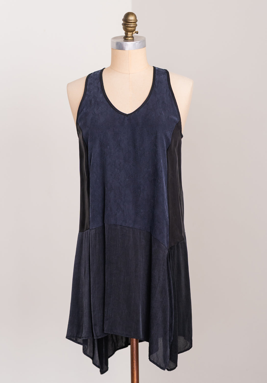 black blue and grey womens tunic made in australia