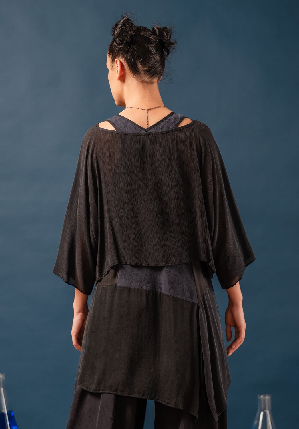 Australian made cupro tunics ethically made in Brisbane