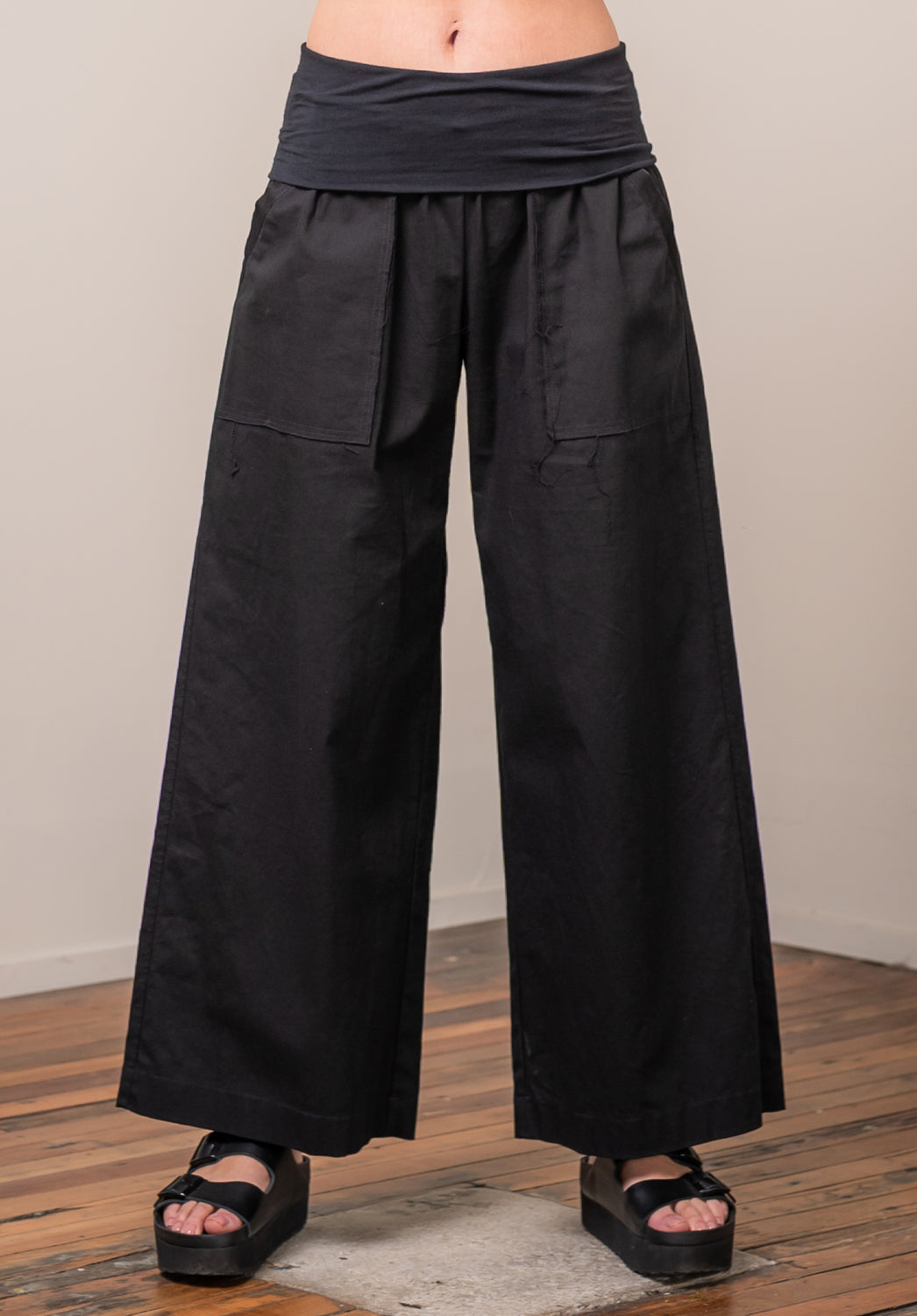 Helen Pant Japanese textured suiting