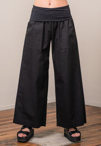 Helen Pant Japanese textured suiting