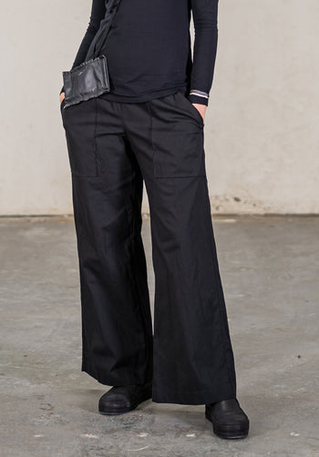 australian made black pants, Japanese made cotton boutique