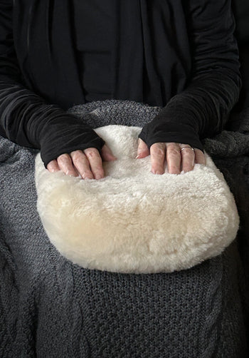 australian made sheepskin hot water bottle