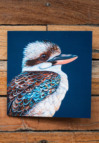 Kookaburra Square Greeting Card