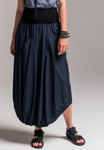 The Levitate Skirt Ink Japanese Cotton