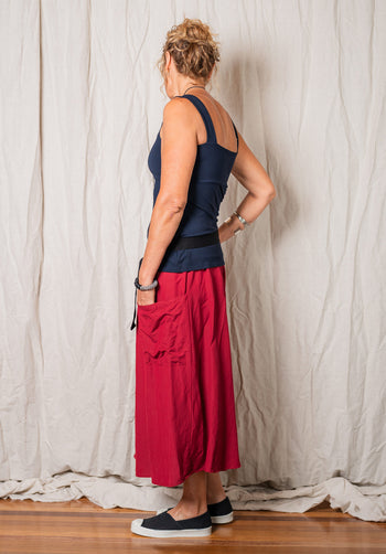 linen skirts made in australia, ethical fashion online, linen eco boutique