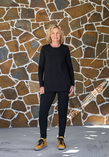 Nellie pant black bamboo