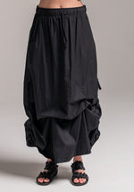 Marmalade skirt black Egyptian cotton