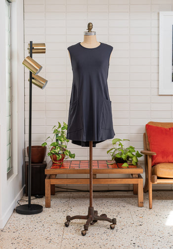 Nancy dress storm bamboo