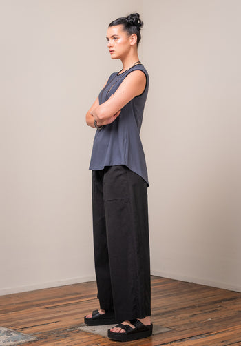 Helen Pant Japanese textured suiting